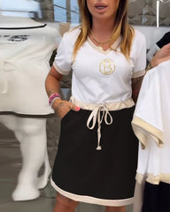 Vestidos ligeros de verano para mujer con mangas cortas