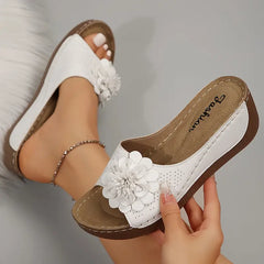 🔥 Último día de venta 50% de descuento - Sandalias florales de mujer