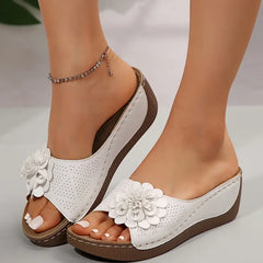 🔥 Último día de venta 50% de descuento - Sandalias florales de mujer
