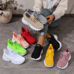 🔥 Promoción del día 50% de descuento - Zapatillas ortopédicas de mujer cómodas, transpirables y suaves