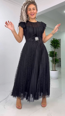 [S-5XL]🥰✨2025 Vestido de gasa de corte entallado